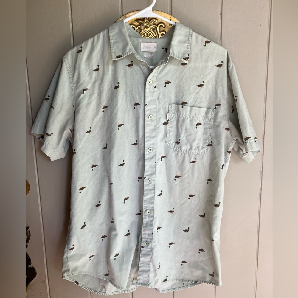 Walker refinery duck button down